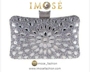 Glass Diamond Evening Bag