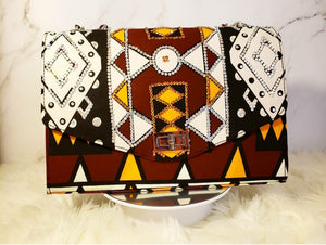 Bami Studded Ankara Bag