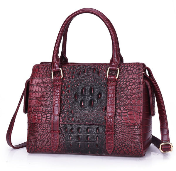 ESOHE crocodile inspired handbag