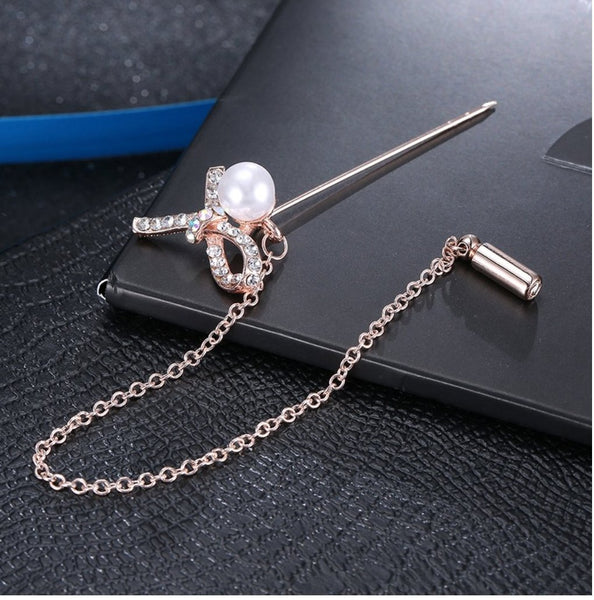 Alloy plated brooch