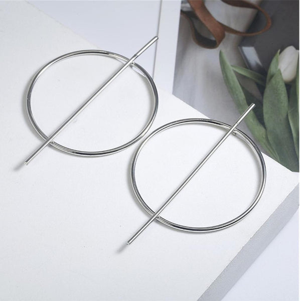 Geometric Hoop Earrings